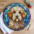 Cavapoo Glass Suncatcher Worktop Saver